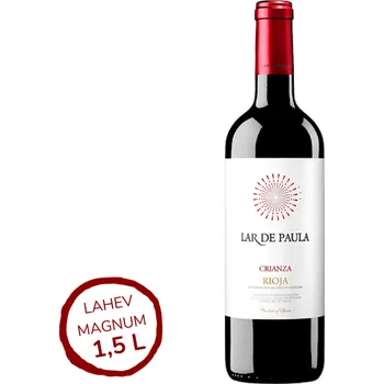 Víno Lar de Paula Crianza Magnum suché červené 2018 13,5% 1,5 l (holá láhev)