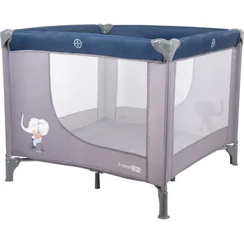 Dětská ohrádka FREEON Dětská ohrádka Slon, šedá,modrá