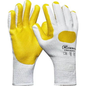Pracovní rukavice GEBOL 709258 pracovní rukavice Power vel.9 Worker SB