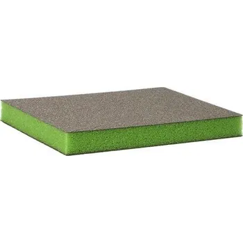 SIA houbička brusná siaspongeflex dvoustranná 120x98x13mm Superfine zelená (0070123202)