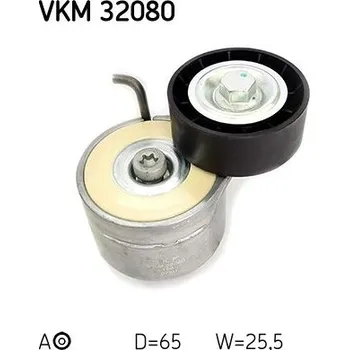 Napínák, žebrovaný klínový řemen SKF VKM 32080
