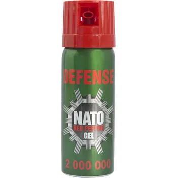 Bojový sport TW1000 Sprej Defense NATO Red Pepper Gel Cone 50ml green