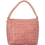 Dámská kožená kabelka Delami Chiara - růžová