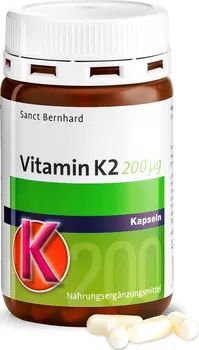 Sanct Bernhard Vitamín K2 200 µg 120 cps.