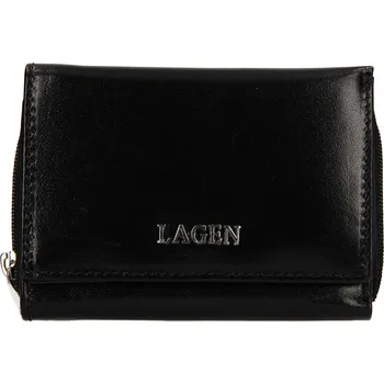 Peněženka Dámská kožená peněženka Lagen Béta - černá