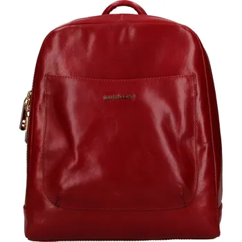 Městský batoh Dámský kožený batoh Marta Ponti Alix - vínová