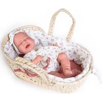 Panenka Mi pequeno reborn LLuna con capaco