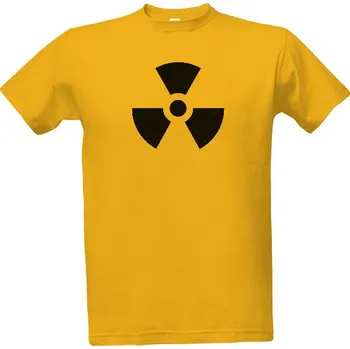 Tričko s potiskem Radioaktivita tričko pánské