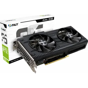 Grafická karta Palit GeForce RTX 3050 Dual LHR 8 GB GDDR6 (NE63050019P1-190AD)