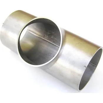 Ráj výfuků Výfukový nerezový T adaptér o průměru 60 mm