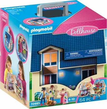 Stavebnice Playmobil Playmobil 70985 Přenosný dům pro panenky