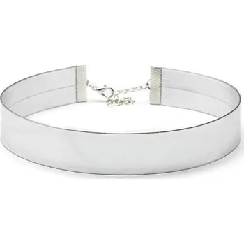 Náhrdelník Carla Dámský metalický náhrdelník choker Alexia stříbrná