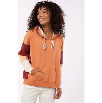 Pánská móda Mikina Rip Curl SURF TREE HOUSE HOOD FLEECE Clay velikost L