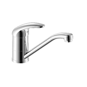 Vodovodní baterie STENO ST 3043N vodovodní baterie páková nízkotlaká stojánková umyvadlo s otočným ramínkem - CHROM ST3043N