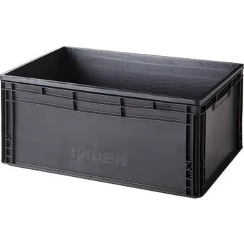 Přepravka na jídlo HTI Plastová EURO přepravka 600x400x220 mm - ESD MC-3866-ESD