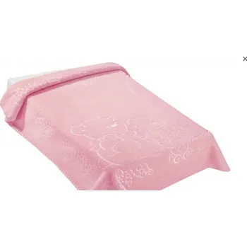 Dětská deka Španělská dětská deka - 110 x 80cm - růžová