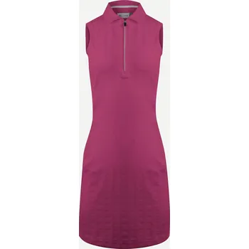 Dámské šaty Kjus W šaty Hartlee Texture - tmavě růžové: Dámské 40