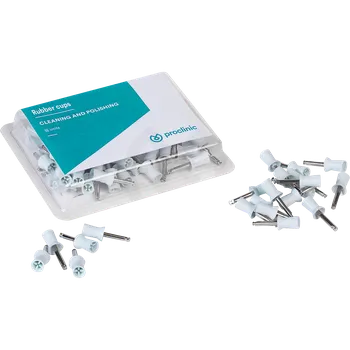 Proclinic Gumové pohárky bílé, 36 ks