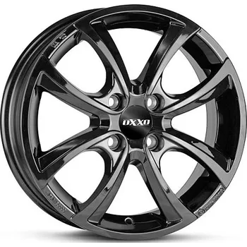 Alu kolo OXXO TELESTO GLOSSY BLACK 5x15 4x100 ET 38
