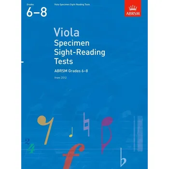 Viola Specimen Sight-Reading Tests,Grades 68 - from 2012 - noty na violu 587263
