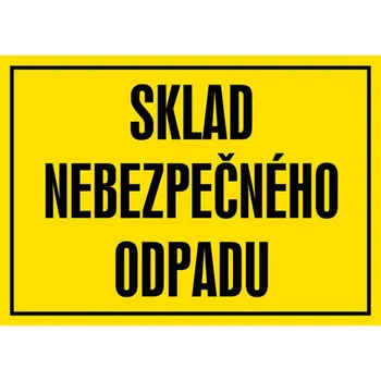 Značení Značka Sklad nebezpečného odpadu