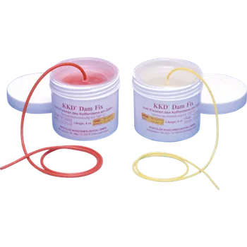 Kentzler-Kaschner Dental DamFix vlákno na kofferdam Varianta: 1,5 mm žlutý, 1 ks