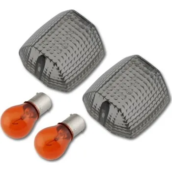 Osvětlení pro motocykl Recenze Sklíčka do blinkru Kawasaki ER-5 1997-2005 kouřové 1 pár