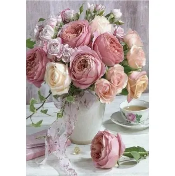 Diamantové malování KIK KX5259 Květiny