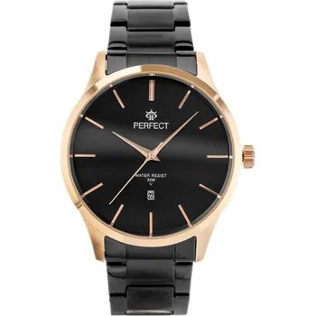 Hodinky Perfect Pánské analogové hodinky Diandre černá