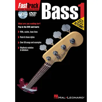 FastTrack - Bass Method 1 - DVD - noty pro basovou kytaru 998770
