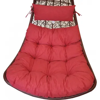 Axin Trading s.r.o. Polstr na houpačku Margarita - látka vínový melír