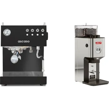 Kávovar Ascaso Steel DUO, Black + Lelit William PL72-P