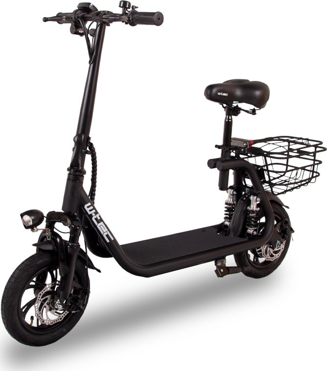 W-TEC Elektrická koloběžka Billar II 500W 12" černá