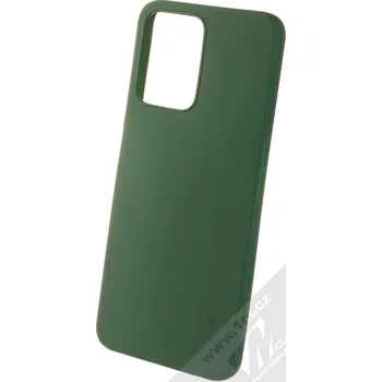 Pouzdro na mobilní telefon 1Mcz Matt TPU ochranný silikonový kryt pro Realme C35 tmavě zelená (forest green)