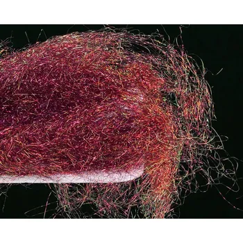 Fine Flash Dubbing Dark Claret