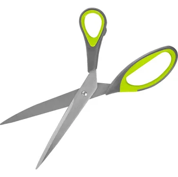 Kancelářské nůžky Easy Kancelářské nůžky černo-zelené - 25 cm