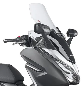 GIVI DF1166 boční čiré plexi sklo na ochranu rukou pro Honda Forza 125-300 (2019-2020)/350 (2021)