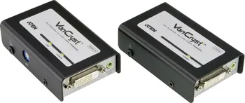 KVM přepínač ATEN Video Extender DVI + audio 60m ATEN