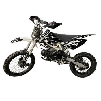 Dirtbike Thunder 125cc 17/14 4G černá malá motorka Dirtbike Thunder 125cc 17/14 4G černá