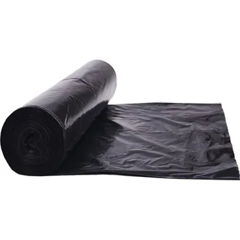 Pytle na odpadky Odpadový pytel černý 240 l, 80 mi, 100 x 120 cm 10 ks/role