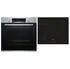 Sety trouby a varné desky BOSCH HBA554BS0 + PUE611BB1E