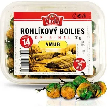 Návnadová surovina Rohlíkové boilies Chytil 40g 14mm FRU