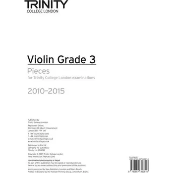 Violin 2010-2015. Grade 3 (part) - Violin teaching - pro housle 1296893