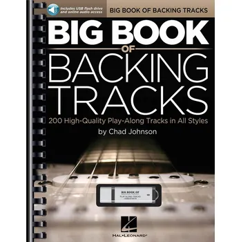 Big Book of Backing Tracks - 200 High-Quality Play-Along Tracks in All Styles - pro kytaru 978177