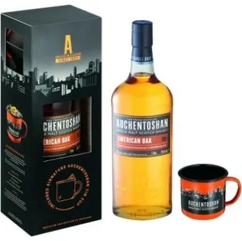 Whisky Auchentoshan American Oak 0,7l 40% + hrnek