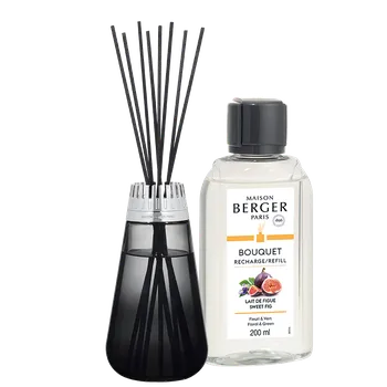 Aroma difuzér Maison Berger Paris BERGER Amphora difuzér s náplní Fíkové mléko 0,2l černý 6652