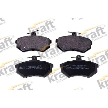Brzdový systém Sada brzdových destiček, kotoučová brzda KRAFT AUTOMOTIVE 6000170