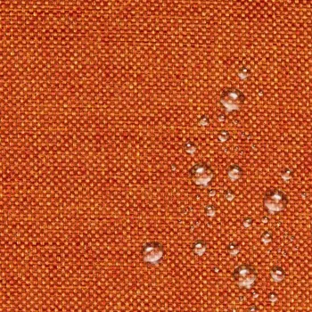 Nepromokavá látka Imitace lnu-09, Zázvorová