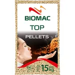BIOMAC Top Dřevěné pelety 15 kg
