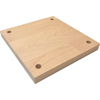 police Dřevěná police 20x20 na macramé tvorbu